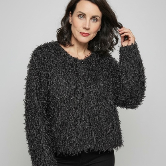 ✨ NWT LC Lauren Conrad Textured Statement Jacket – Size L ✨ - Picture 5 of 9